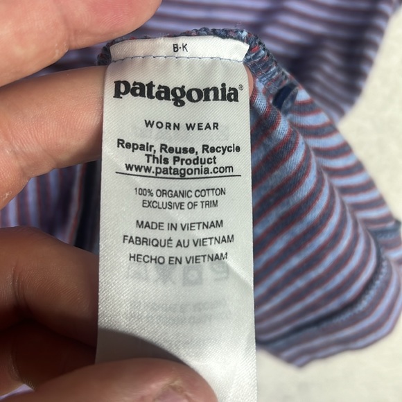 Patagonia Men’s Squeaky Clean Polo Shirt Blue Size Large - Picture 7 of 9